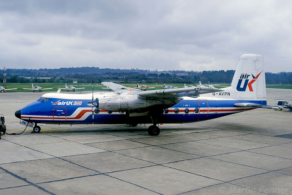 G-AVPN_Herald_213_Air_UK_Southampton_Apr