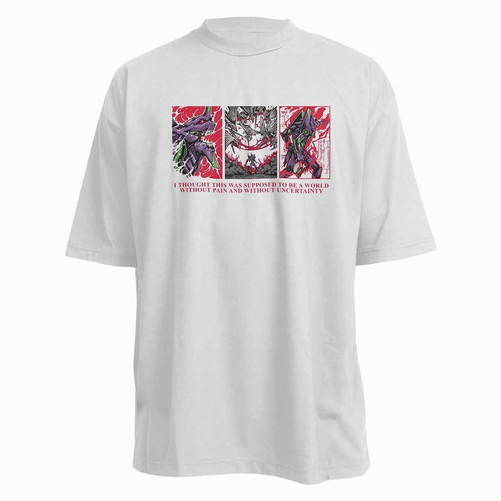 Küçük resim: Neon Genesis OVERSIZE TSHIRT