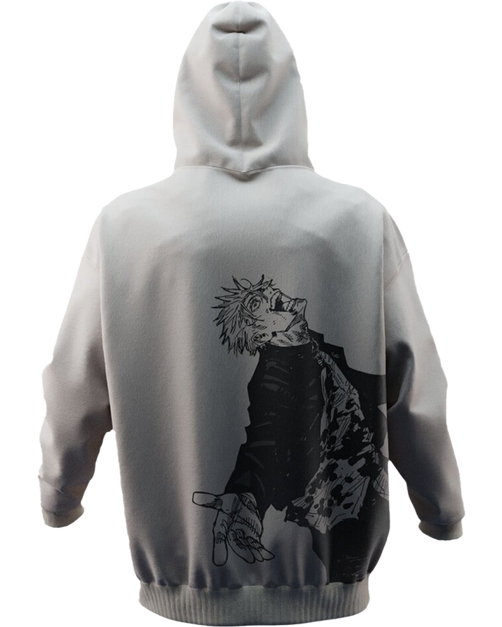 Gojo JJK Oversize Hoodie – ön yüz