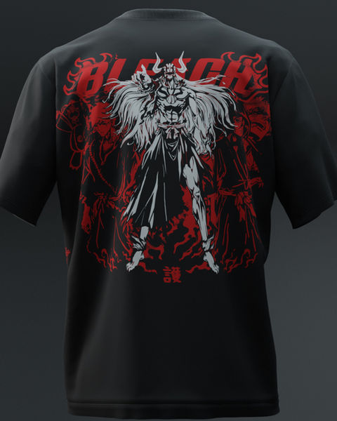 Bleach Soul Reaper Oversize Tişört – 1. görsel