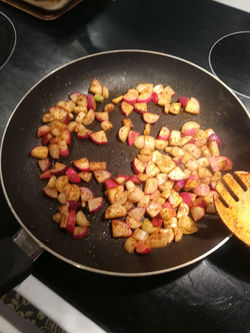 Radish Home Fries