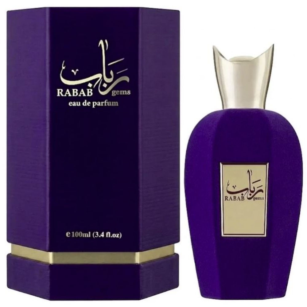 Rabab Gems Eau de Parfum | Feminine Arabic Perfume | Rose, Oud & Amber | Long La