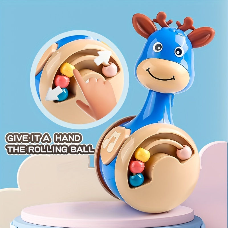 Thumbnail: Roly Poly Baby Toy (6–12 Months) – Tumbler Wobbler for Babies