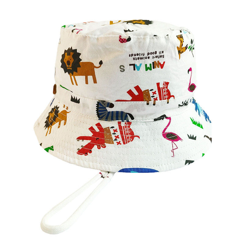 Thumbnail: New Panama Summer Baby Girls Hat Beach Sun Cap Travel Boys Fisherman Cap Outdoor