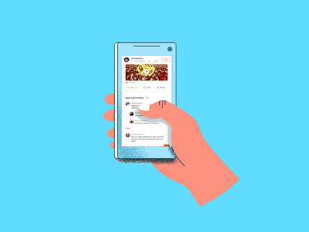 Linkedin: A "hold" feature for the home button to return to their last post.