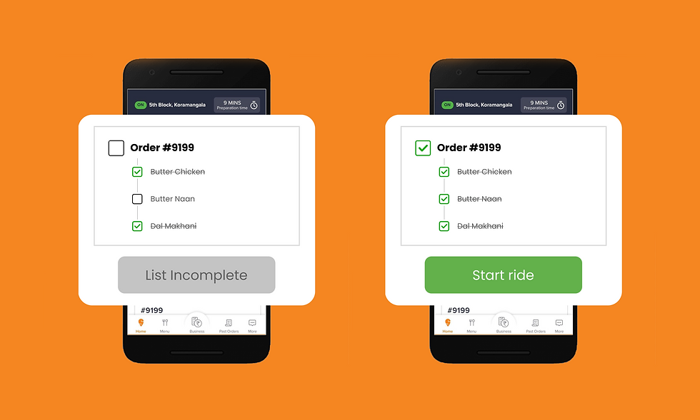 Case study: How might we decrease missing item issues in food delivery apps? using Swiggy