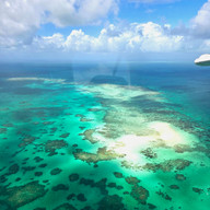Great Barrier Reef von oben