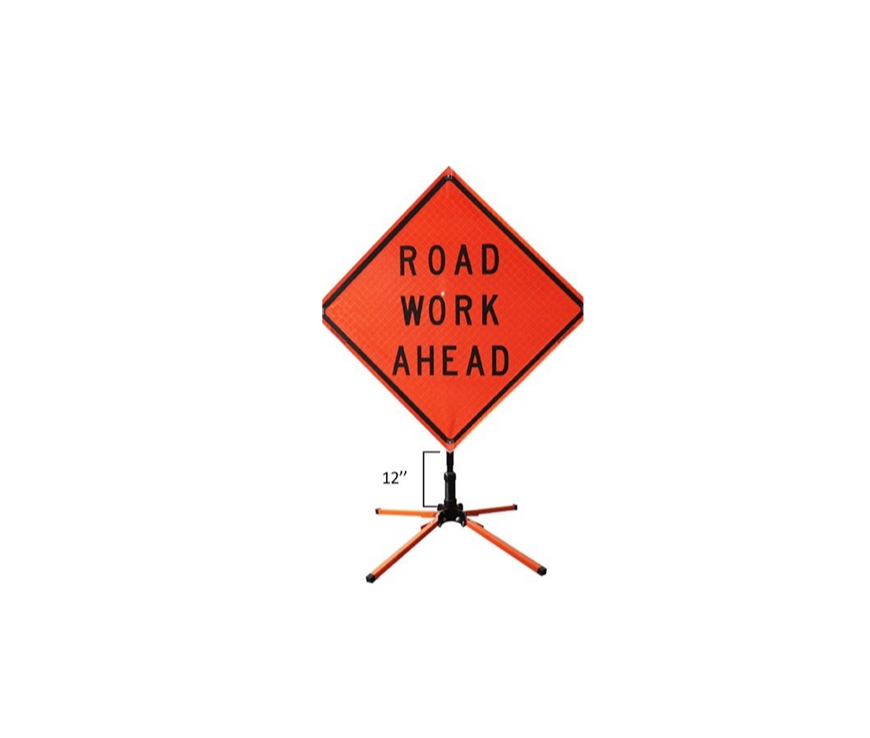 Single Spring Sign Stand For Roll up Signs