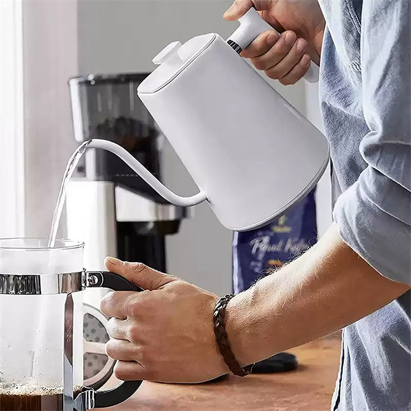 Thumbnail: 1200w Electric Kettle Portable Gooseneck Electric Kettle Temperature Control Sta
