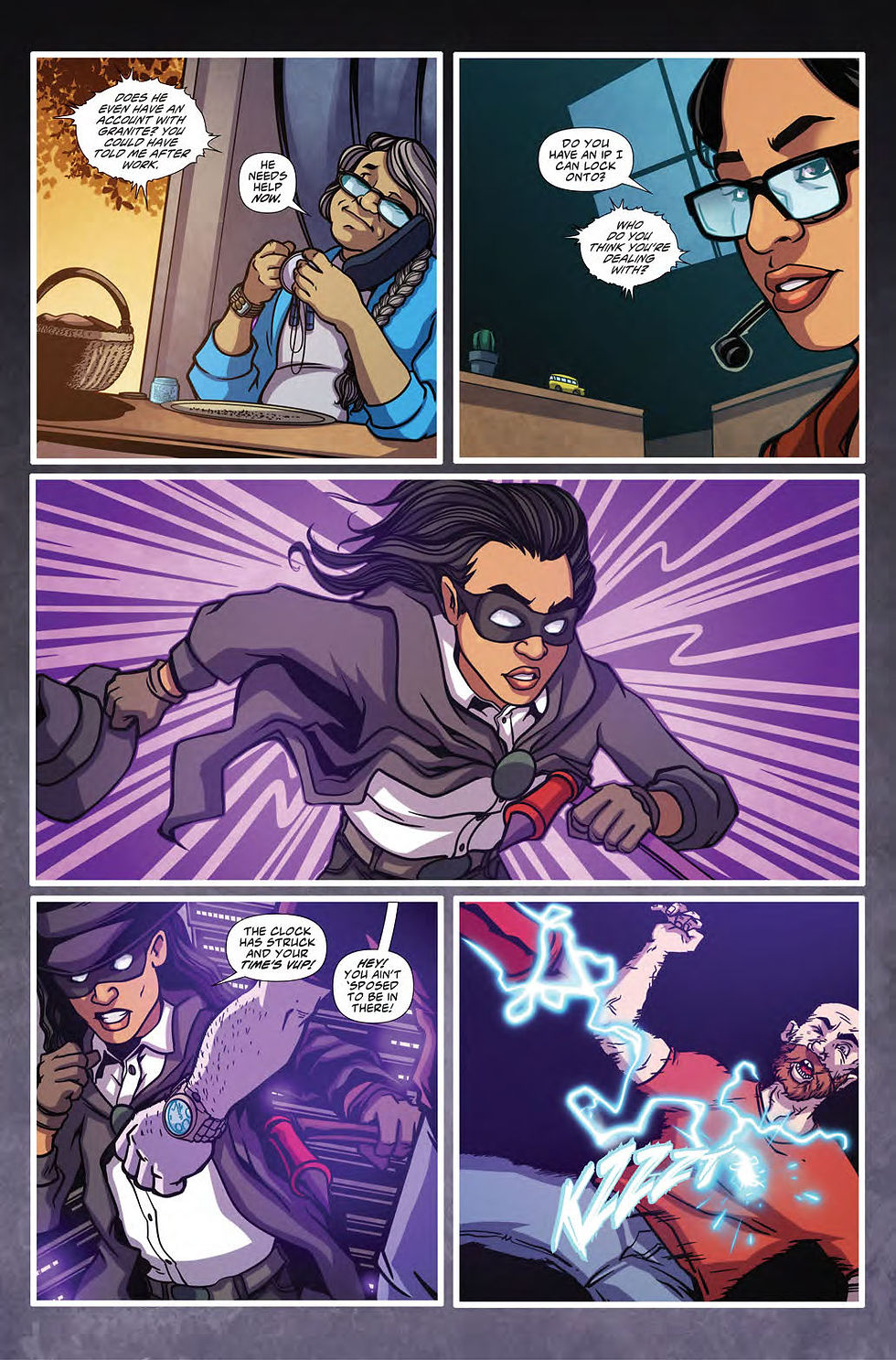 Thumbnail: (Print) The Clock #1