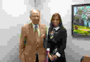 Senator Chuck Grassley and Cassie Monaco