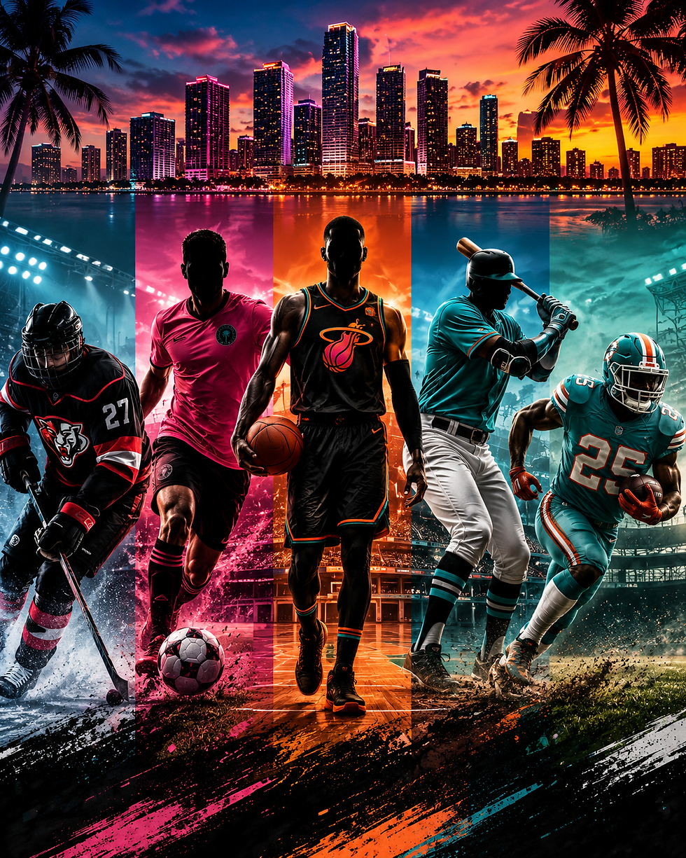 Who Rules South Florida Sports? Ranking the Five Major Teams