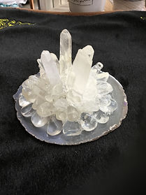 白い水晶