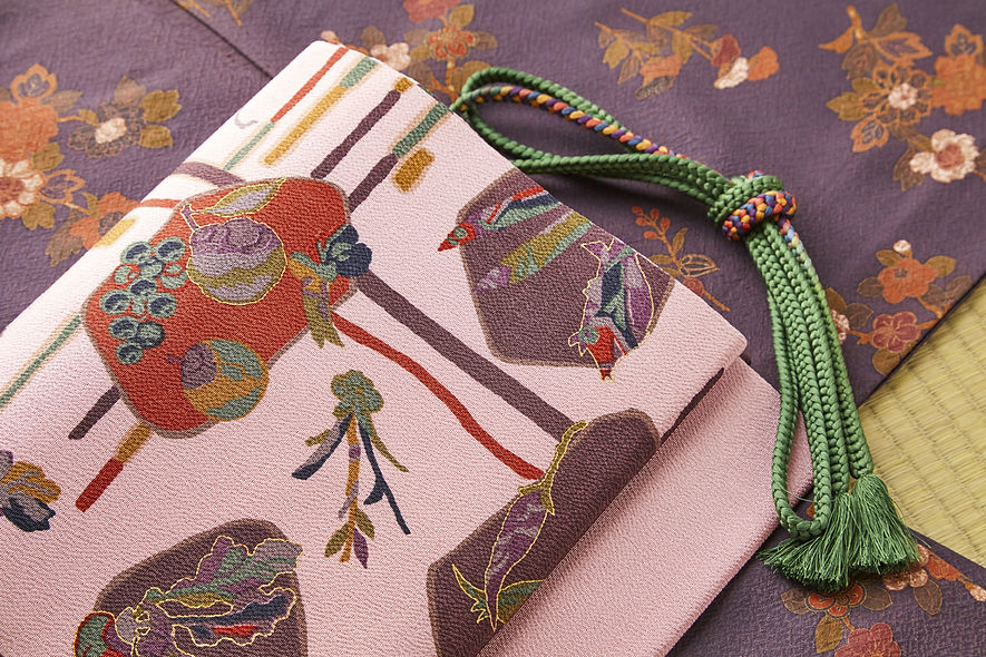 着物と帯と帯締め