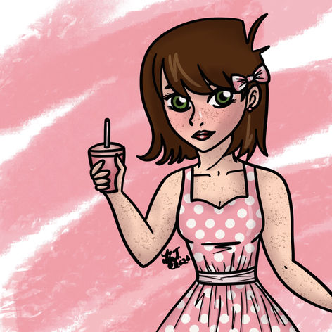 Polka Dot Girl