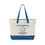 Miniaturbild: Zippered Canvas Tote Bag — Brunner Garten Logo Beach & Market Tote