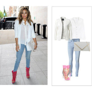 Celebrity Style: JLo and Electric Heels