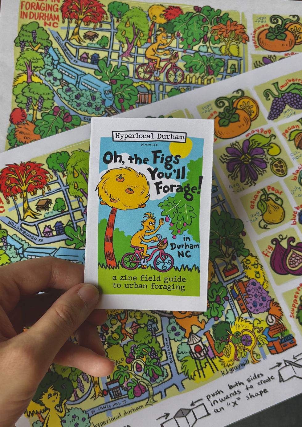 Zine Pocket Guide: Urban Foraging