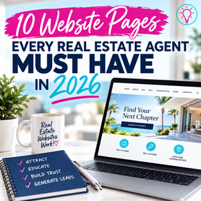 10 Website Pages Every Real Estate Agent Must Have