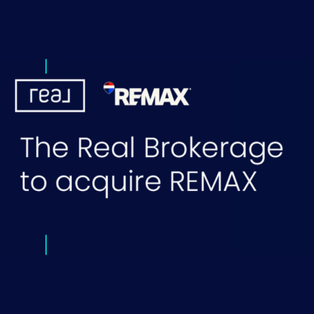 My Thoughts on the REMAX and Real Brokerage Merger