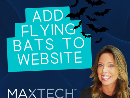 Add flying bats to your BoldTrail Website Homepage
