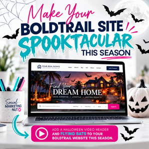 Add flying bats to your BoldTrail Website Homepage