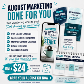 August Social Content Ideas