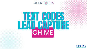 Text codes for lead capture in CHIME