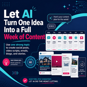 Let AI Turn One Idea Into a Full Week of Content