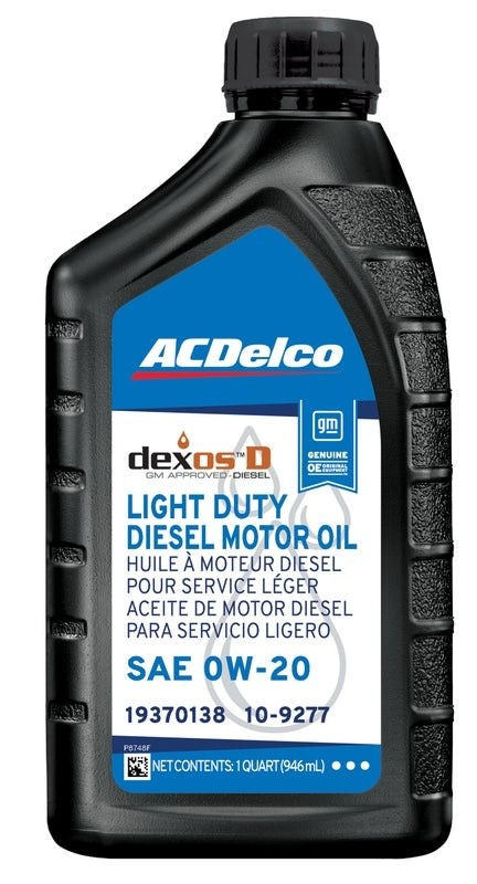ACDelco 19370138 dexosD 0W-20, 1 cuarto