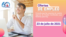 Ofertas de empleo - 23 de julio de 2021