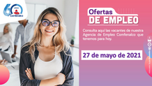 Ofertas de empleo - 27 de mayo de 2021