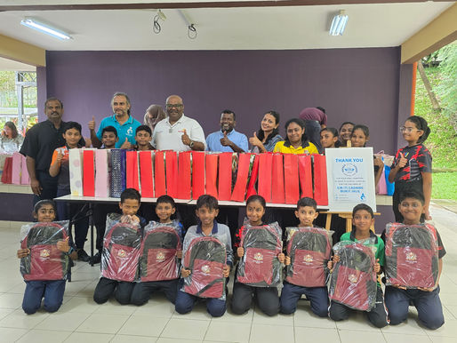 School-care package for the students of SJK (T) Ladang Bukit Jalil