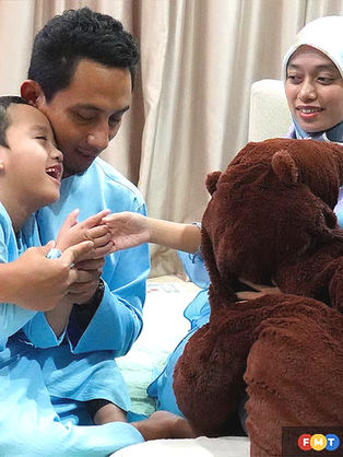 Dhia Amanda gets more than just the surgery she needed, but people she can now call family