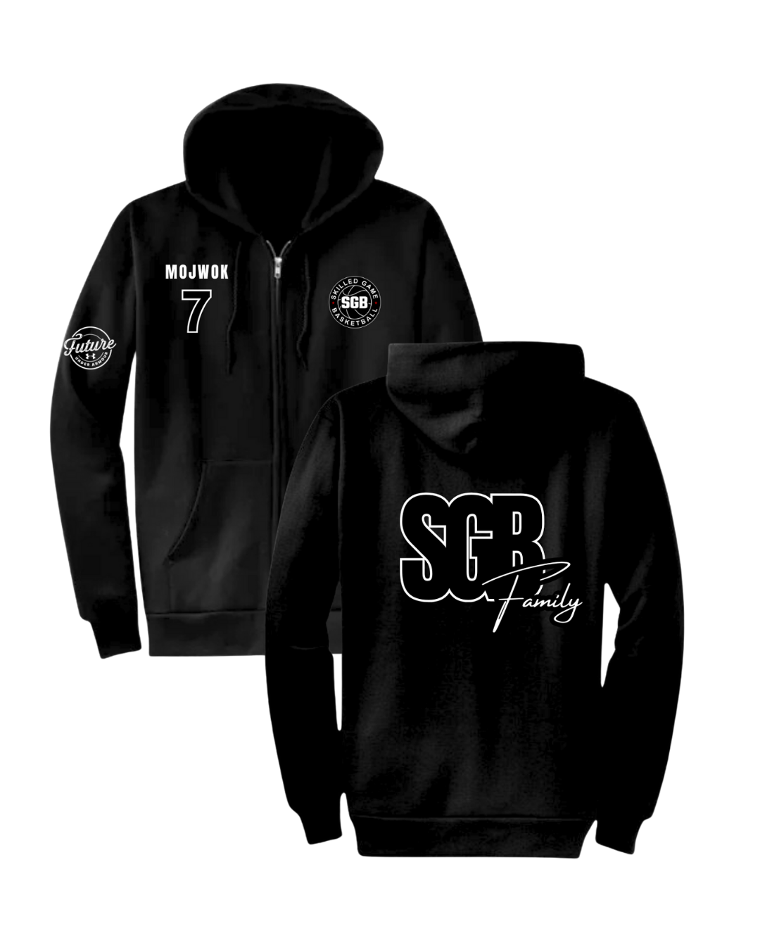 CUSTOMIZED FULL ZIP SWEATSHIRT