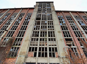 verlassens Kraftwerk