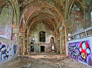 verlassene Nicolai-Kirche