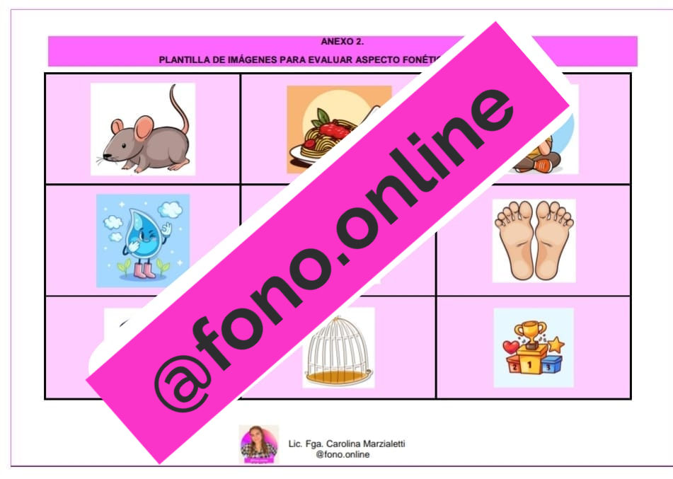 Miniatura: 😎Pack Apto Fonoaudiológico