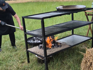 Winter barbecue catering