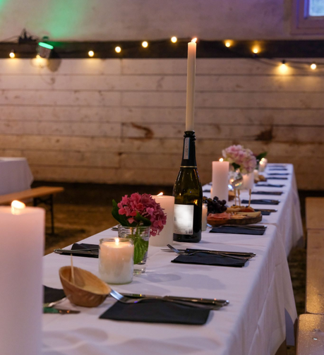 Aankleding voor winter catering