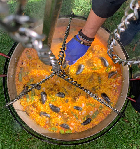 Paella catering