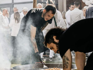 High end paella catering