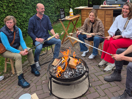 Winter BBQ catering op open vuur, waar verbinding centraal staat