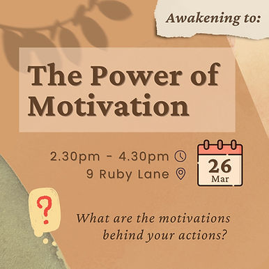 SBMY Presents: Awakening to: The power of motivation