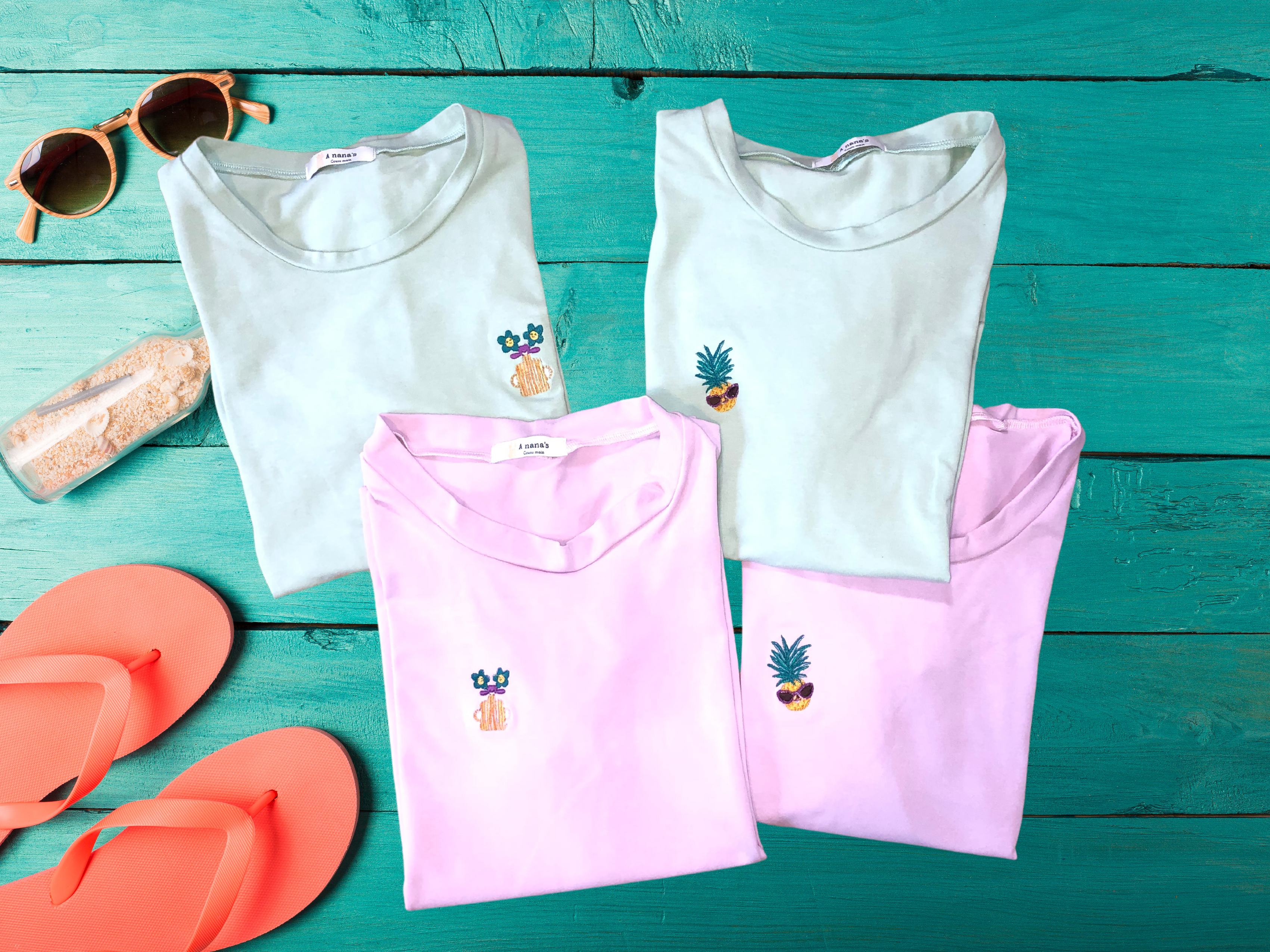 T-Shirt collab A nana's x Trait Sauvage