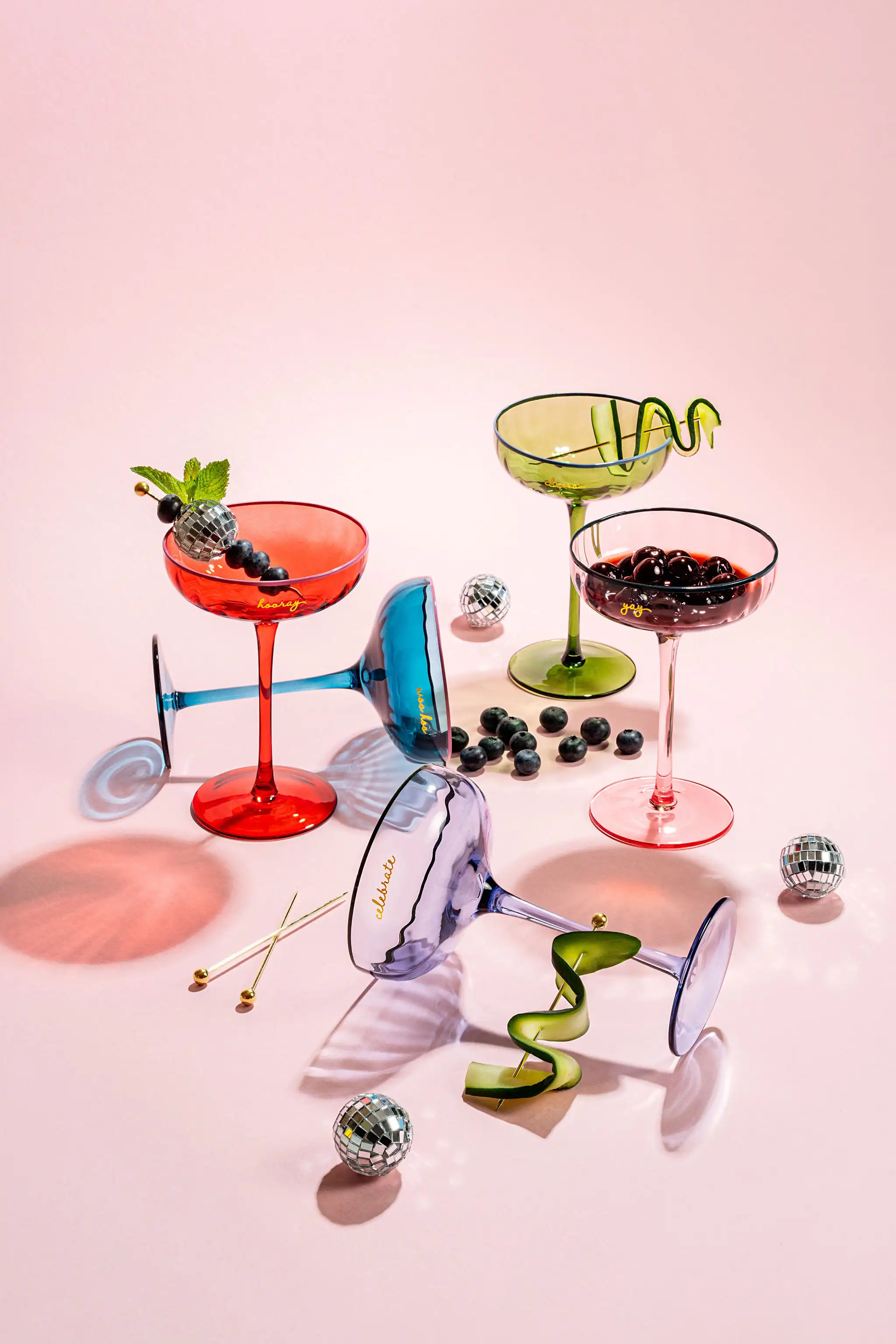 Styled product photography
