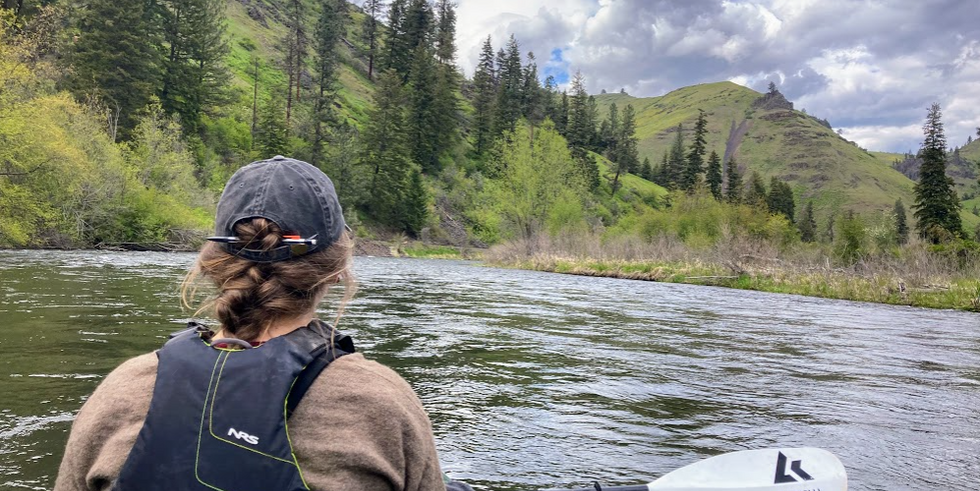 Packrafting Wallowa Mountains