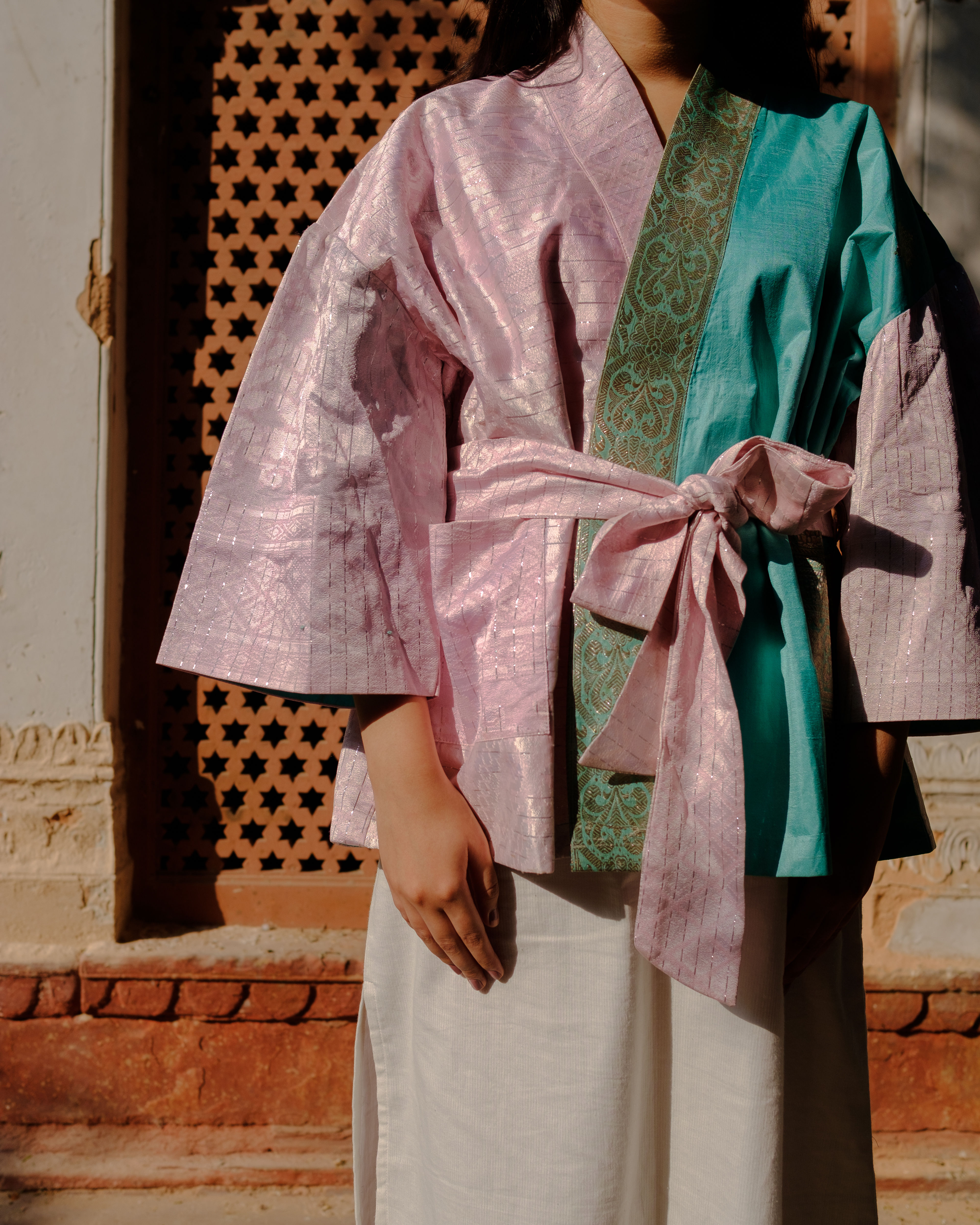 Cotton Candy Vintage Kimono