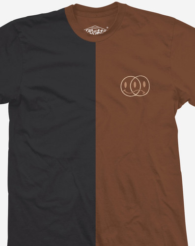 Black & Brown Split 