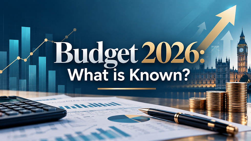 Budget 2026 - What is known?